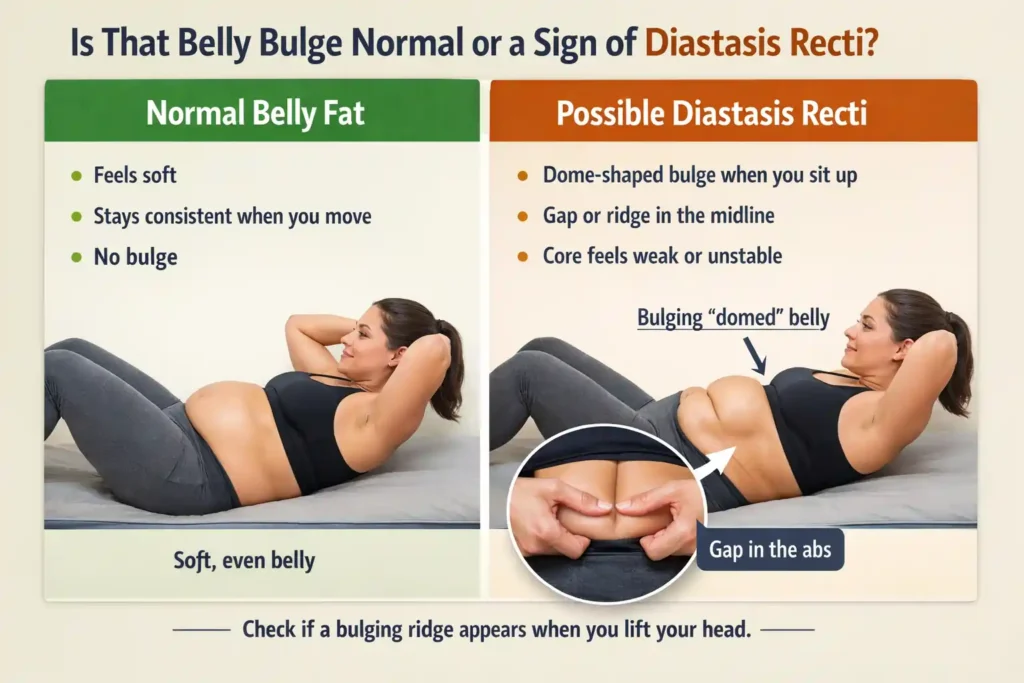 Is That Belly Bulge Normal or a Sign of Diastasis Recti Underwood