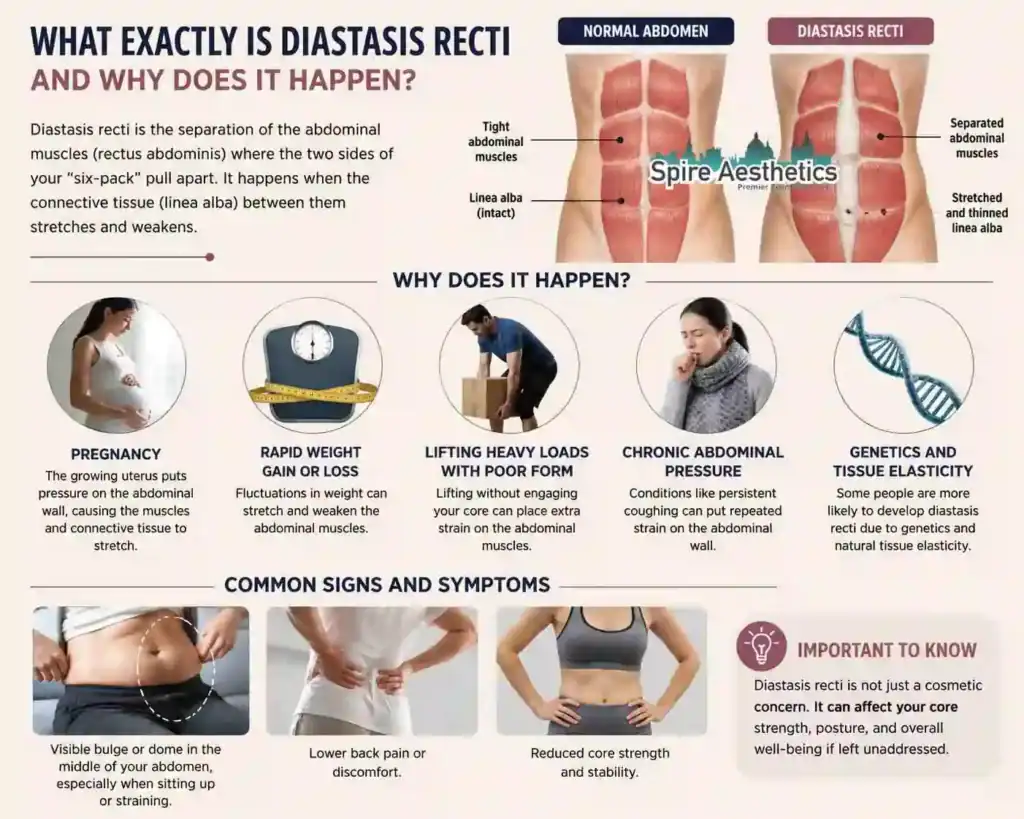What Exactly Is Diastasis Recti and Why Does It Happen Underwood?